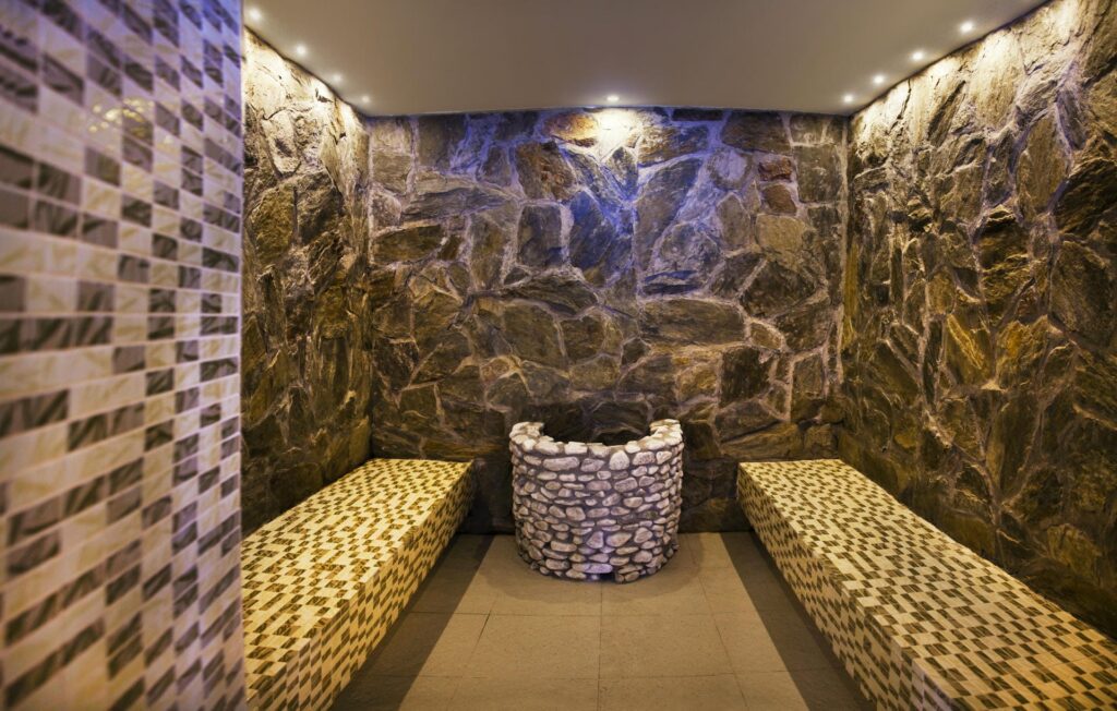 Domki i Pokoje na Mazurach, Basen, Restauracja 4 osada sauna Panorama2