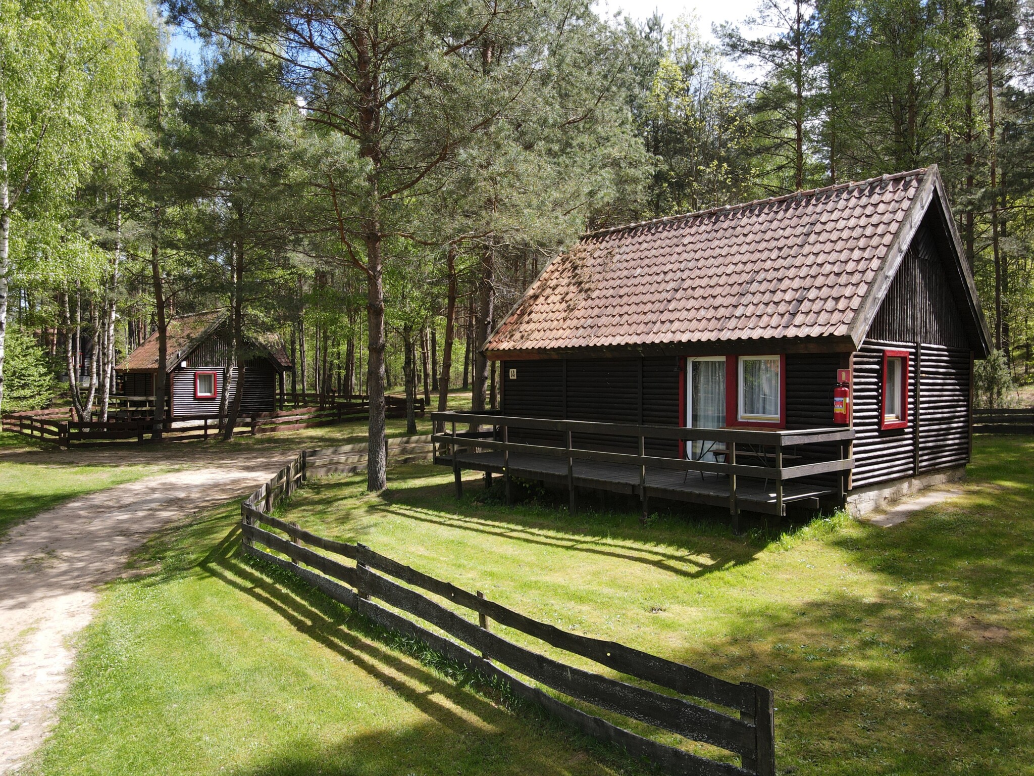 Domki i Pokoje na Mazurach, Basen, Restauracja domek c12 i 14
